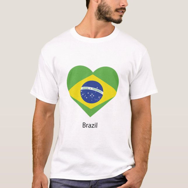 Camiseta Amar a Brasil (Anverso)