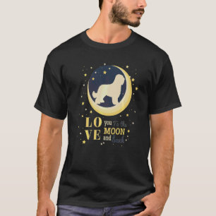 Camiseta Amar A Briard Dog A La Luna