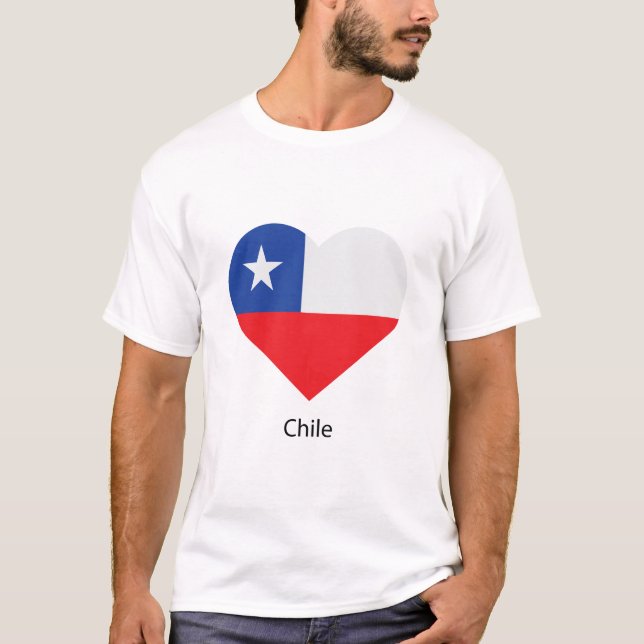 Camiseta Amar a Chile (Anverso)