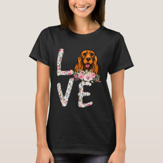 Camiseta Amar a Cocker Español Mujeres Niños Perro