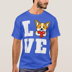 Camiseta Amar a Corgis Welsh Corgi Puppy Perro Novedad de a