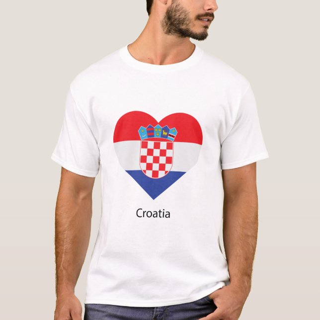Camiseta Amar a Croacia (Anverso)