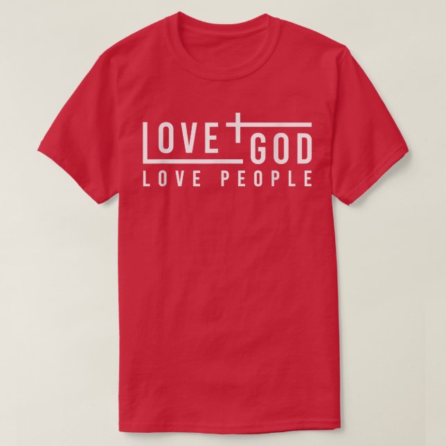 Camiseta Amar a Dios (Diseño del anverso)