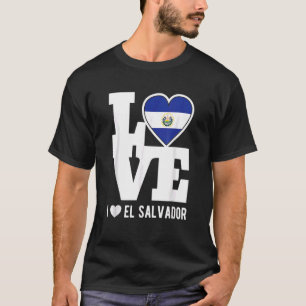 Camiseta Amar a El Salvador Patriótico Expatriado Salvadore