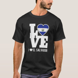 Camiseta Amar a El Salvador Patriótico Expatriado Salvadore