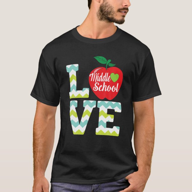 Camiseta Amar a estudiante de grado de secundaria (Anverso)
