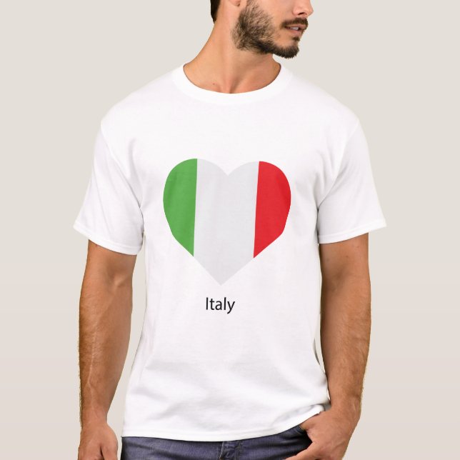 Camiseta Amar a Italia (Anverso)