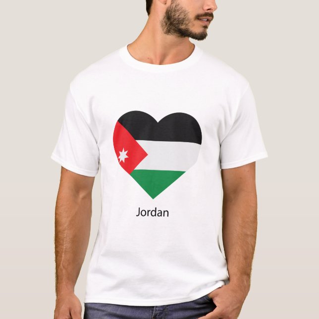 Camiseta Amar a Jordania (Anverso)