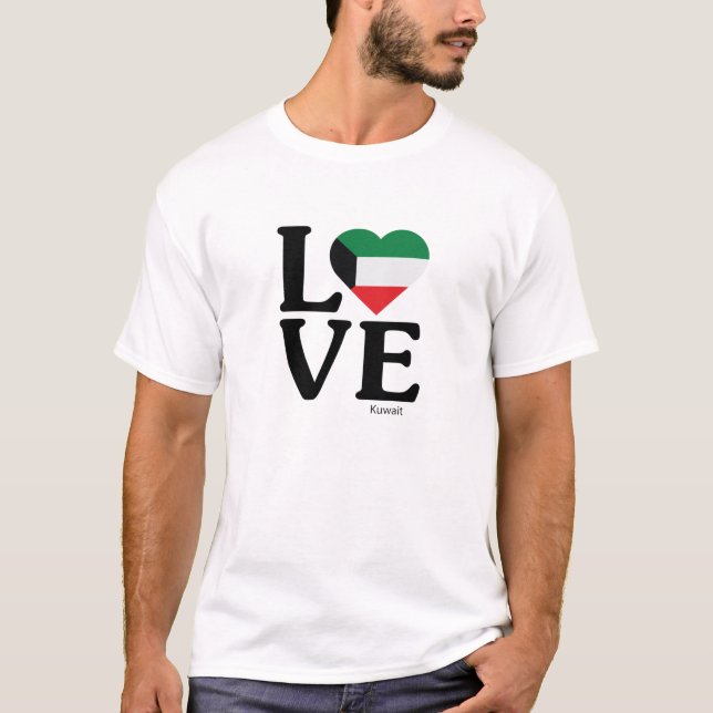 Camiseta Amar a Kuwait (Anverso)