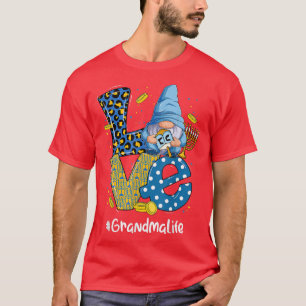 Camiseta Amar a la abuela Life Leopardo Gnome Feliz Chanuka