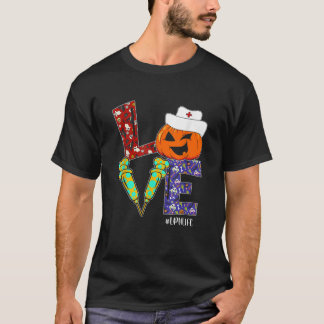 Camiseta Amar a la enfermera LPN Enfermera de la vida Hallo
