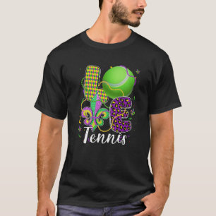 Camiseta Amar A La Pelota De Tenis Con Las Bandas De Fleur