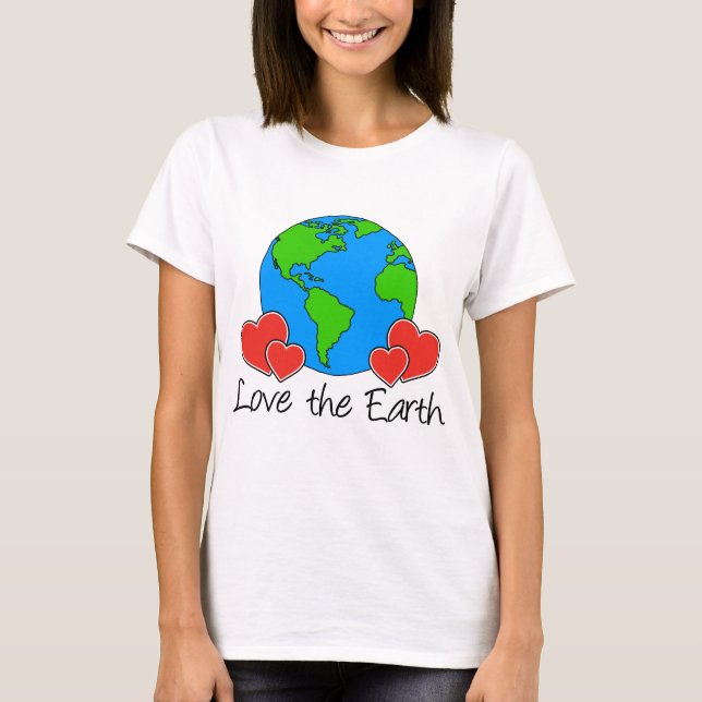 Camiseta Amar a la Tierra (Anverso)