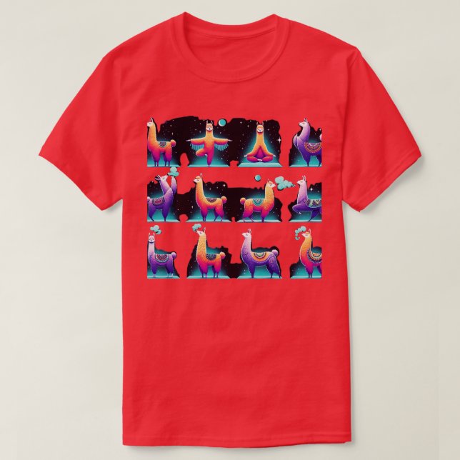 Camiseta Amar a Lama y brindar amor guacamole por mamá que  (Diseño del anverso)