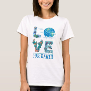 Camiseta Amar a las mujeres de la tierra blancas
