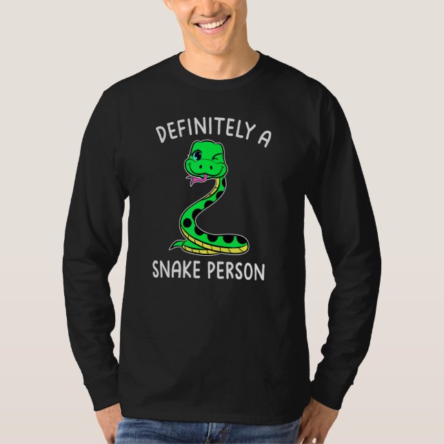 Camiseta Amar A Las Serpientes Serpiente Papá Definitivamen (Anverso)