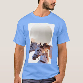 Camiseta Amar a los caballos blancos