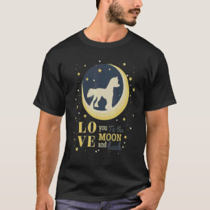 Camiseta Amar A Los Chinos Crestando Perro A La Luna
