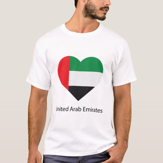 Camiseta Amar a los Emiratos Árabes Unidos (Anverso)