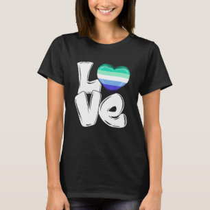 Camiseta Amar A Los Hombres Gays Bandera Del Orgullo Lgbt P