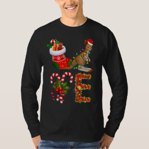 Camiseta Amar a los Navidades canguro Las Luces Lideraron S
