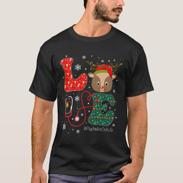 Camiseta Amar a los Navidades del Técnico de Vida Tecnológi (Anverso)