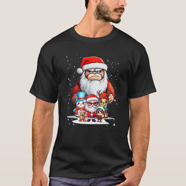 Camiseta Amar a los niños de pie de página masculino mujere (Anverso)