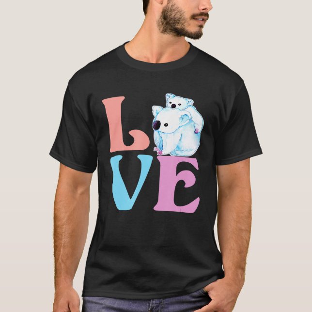 Camiseta Amar A Los Osos De Koala Sentidos Por El Oso De Ko (Anverso)