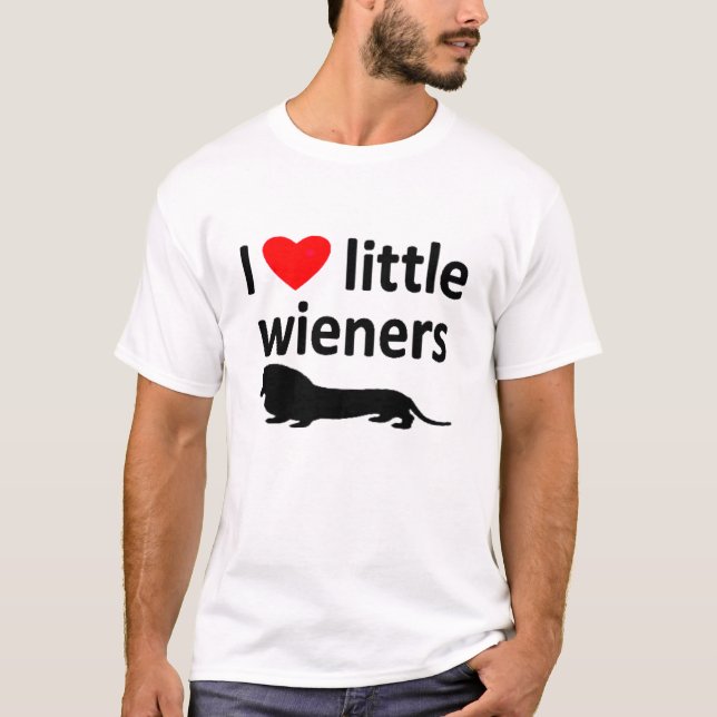 CAMISETA AMAR A LOS PEQUEÑOS WIENERS TEE (Anverso)