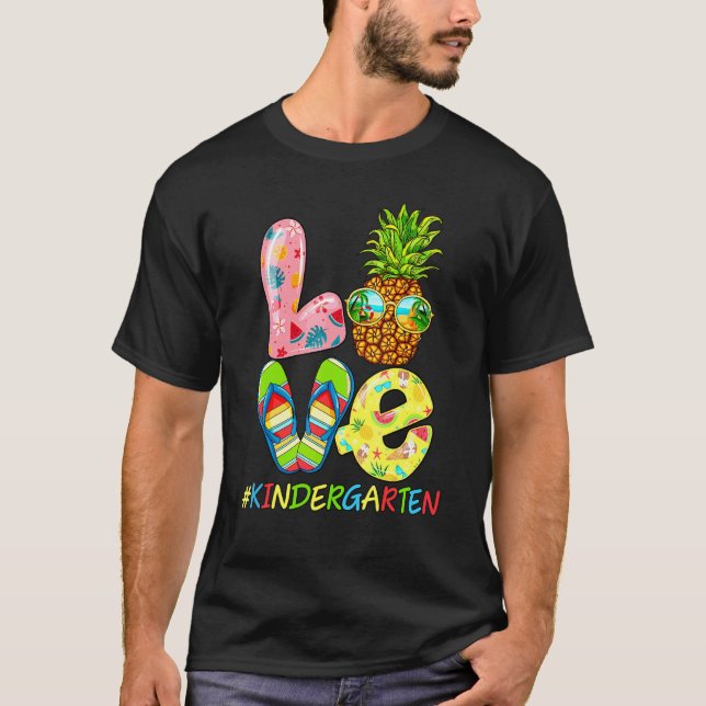 Camiseta Amar A Los Profesores De Jardines De Infancia Navi (Anverso)