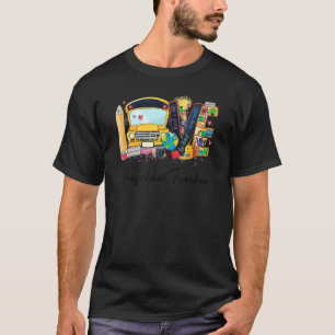Camiseta Amar a los profesores de preescolar inspirar amor 
