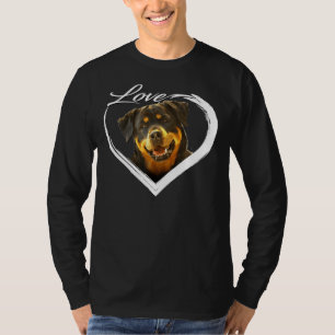 Camiseta Amar a los Rottweilers Metzgerhund Rottie Puppy Do