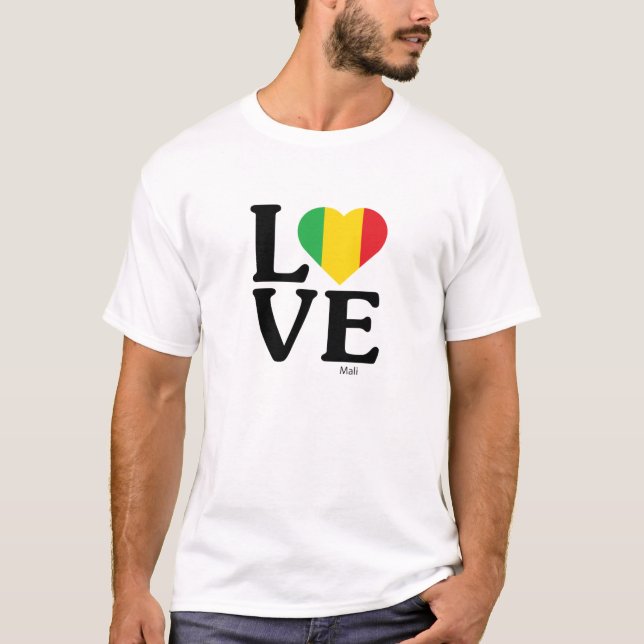 Camiseta Amar a Mali (Anverso)