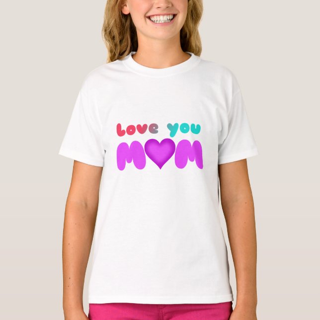 Camiseta Amar a mamá (Anverso)