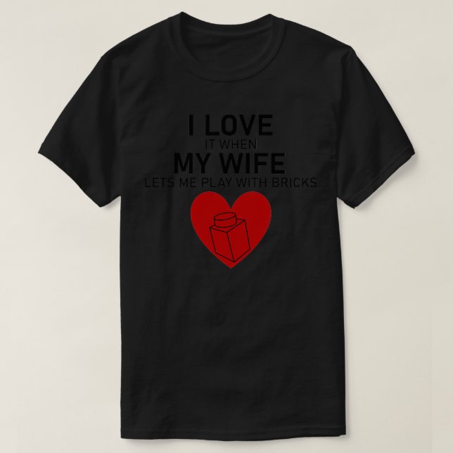 Camiseta amar a mi esposa (Diseño del anverso)