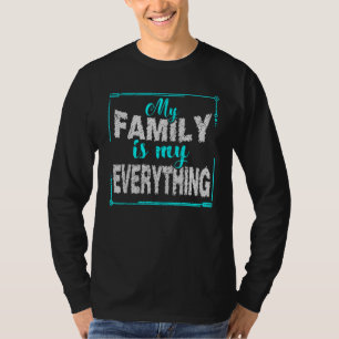 Camiseta Amar a mi familia coincidiendo con mi familia es t