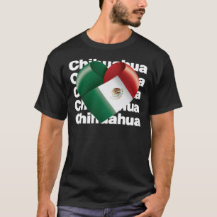 Camiseta Amar a mi hogar mexicano Chihuahua México
