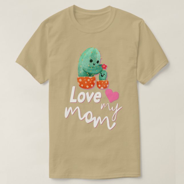 Camiseta Amar a mi mamá (Diseño del anverso)