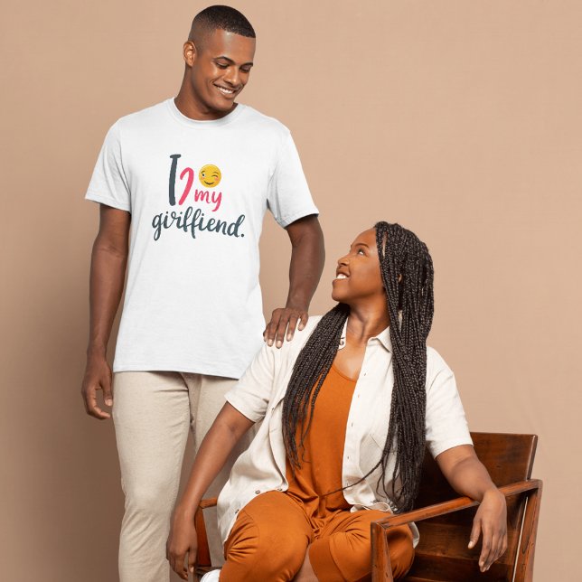 Camiseta Amar a mi novia - Una expresión perfecta (Subido por el creador)