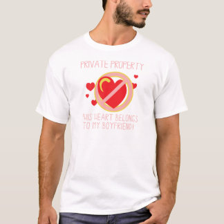 Camiseta Amar a mi novio