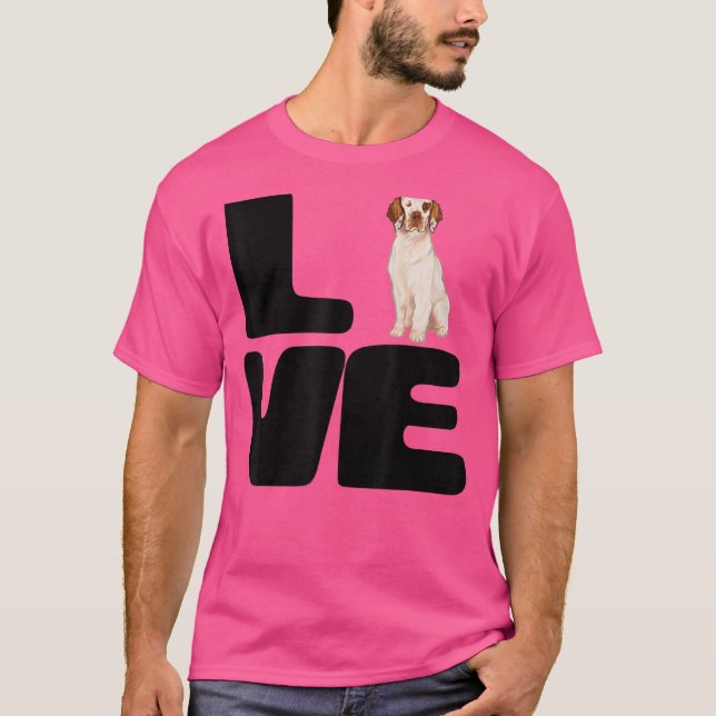 Camiseta Amar a mi perro castellano (Anverso)
