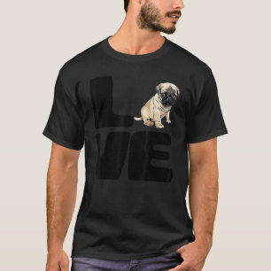 Camiseta Amar a mi perro de peluca