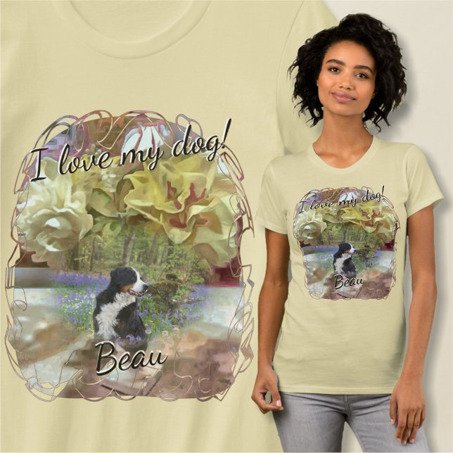 Camiseta Amar a mi perro Primeras flores de primavera PCM1 (Subido por el creador)