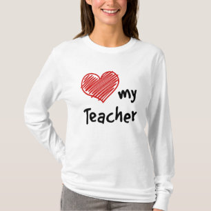 Camiseta Amar a mi profesor