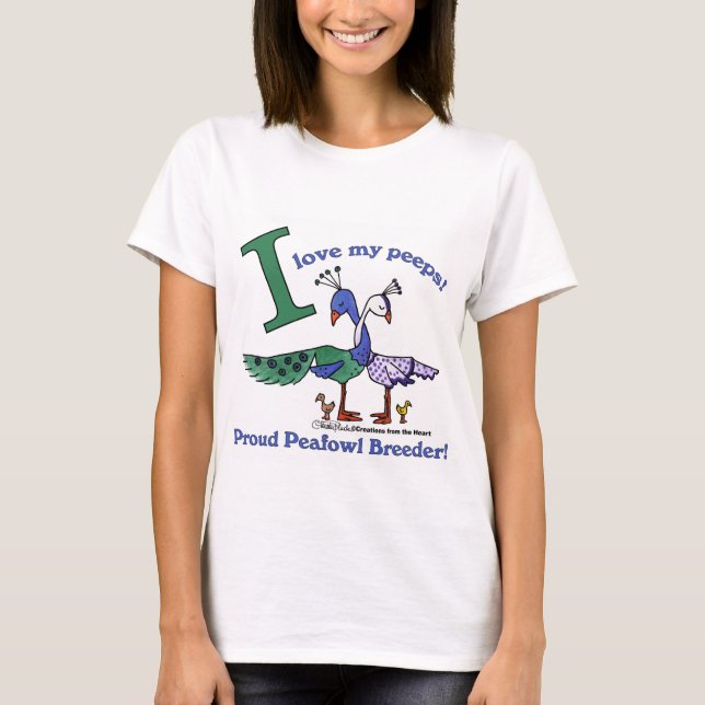 Camiseta Amar a mis compañeros reproductores (Anverso)