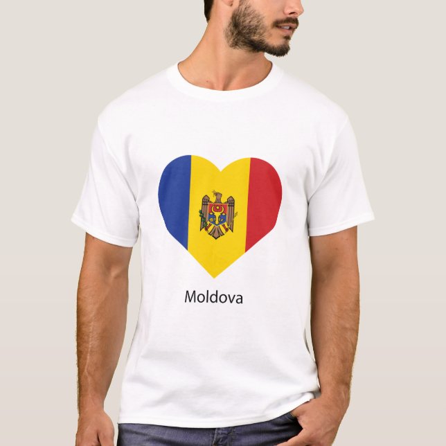 Camiseta Amar a Moldavia (Anverso)