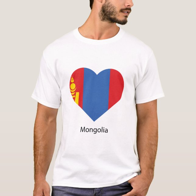 Camiseta Amar a Mongolia (Anverso)