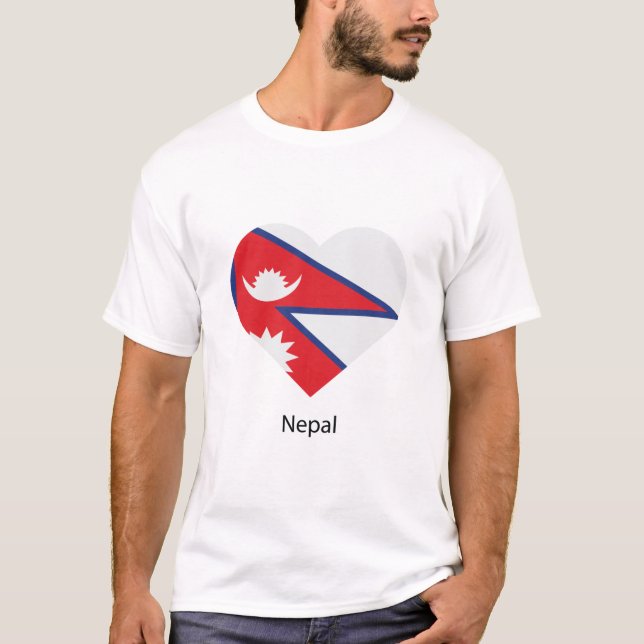 Camiseta Amar a Nepal (Anverso)