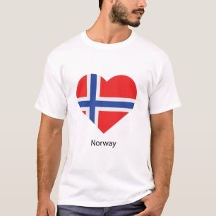 Camiseta Amar a Noruega
