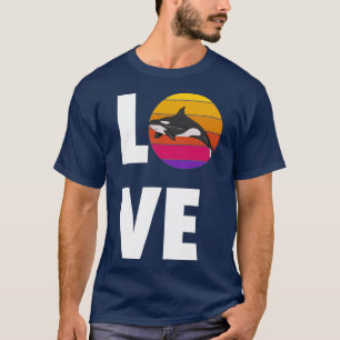 Camiseta Amar a Orca Killer Whale Orca Lover Beach